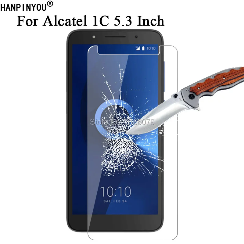 1 шт/2 шт 9H 2.5D жесткий крепкий протектор экрана из закаленного стекла для Alcatel 1C 5 3