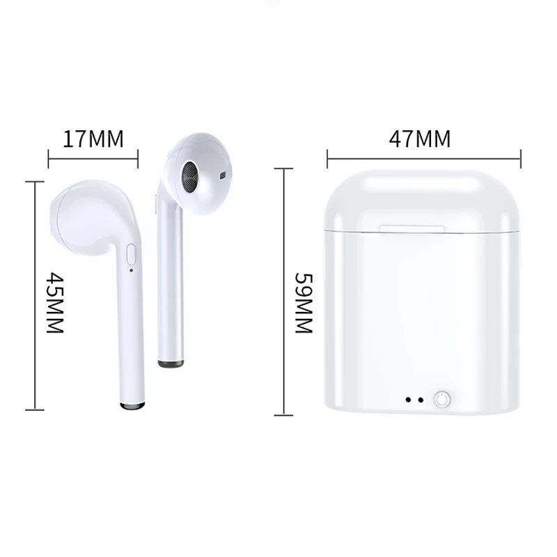 

Mini Wireless Headphones Music Headset Sport Earbuds Waterproof Earpieces for Huawei OPPO Iphone Xiaomi TWS Bluetooth Earphones