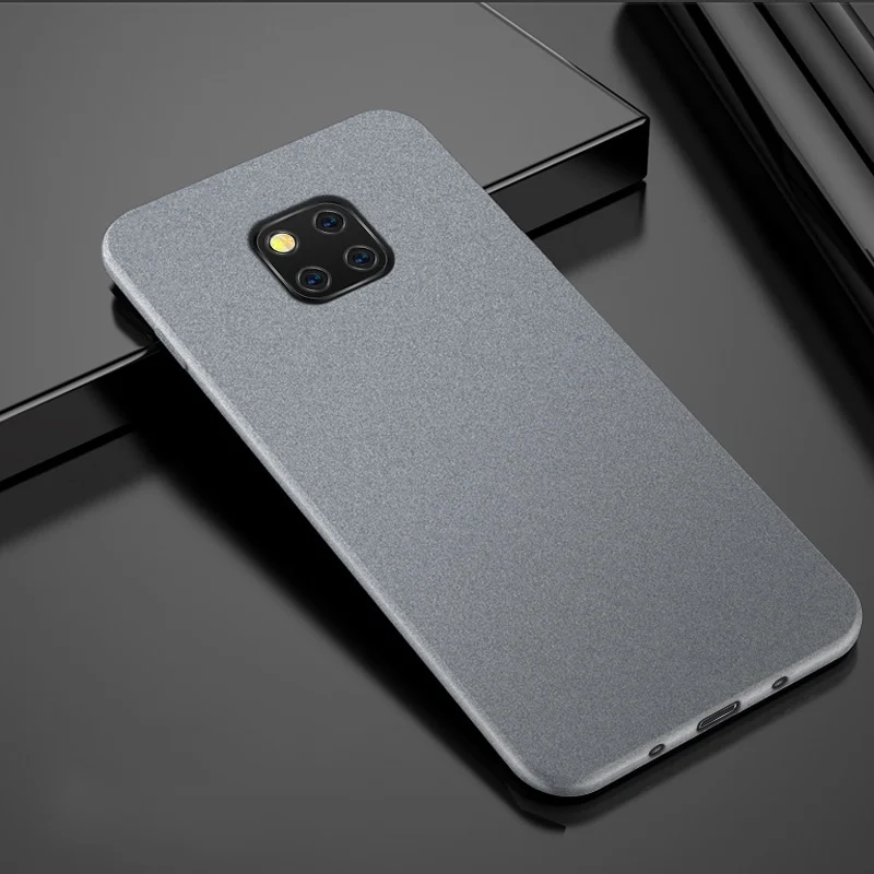 Dark Gray Чехол upaitou для huawei mate 30 20X20 10 mate 20 P30 P20 P10 Plus Pro Lite чехол с защитой от отпечатков пальцев мягкий матовый Ультратонкий чехол из ТПУ - Цвет: Dark Gray