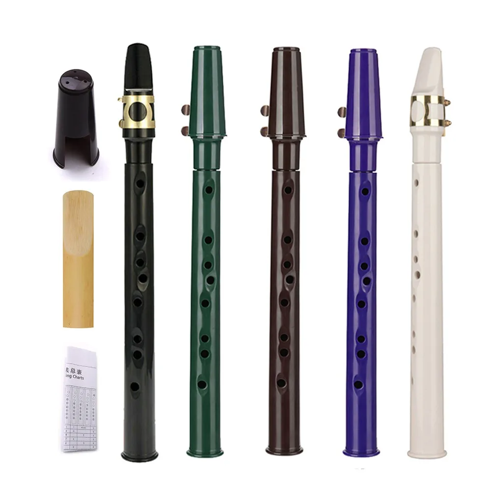 Карманный мини-саксофон Sax C-Key маленький с сумкой деревянный ветровой инструмент