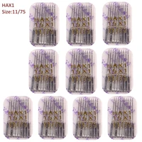 100pcs sewing needles pins tools size 7511 hax1 for all brand domestic machine bernina toyota janome singer sewing