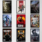 Картина с изображением классической игры, холст, постеры и принты, Настенная картина, абстрактное декоративное украшение для дома