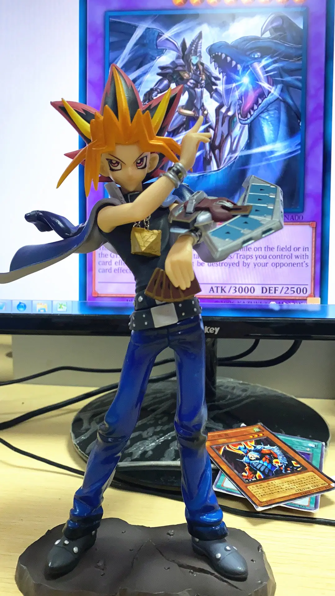 [Funny] 20 см ARTFX J Yu Gi Oh Duel Monsters: Yami Yugi ПВХ фигурка Коллекционная модель игрушки Детский