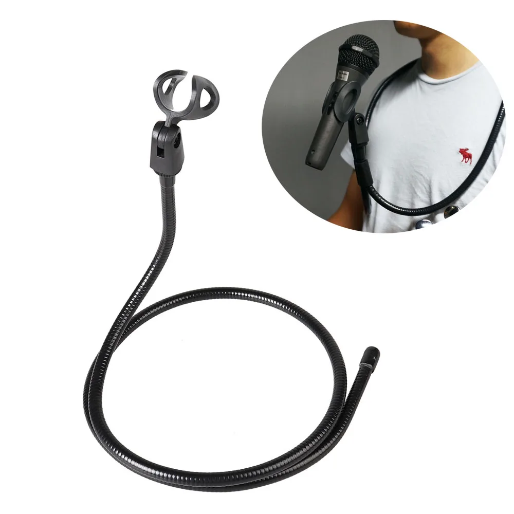 Универсальный держатель для микрофона шейный корсет подставка U образный зажим