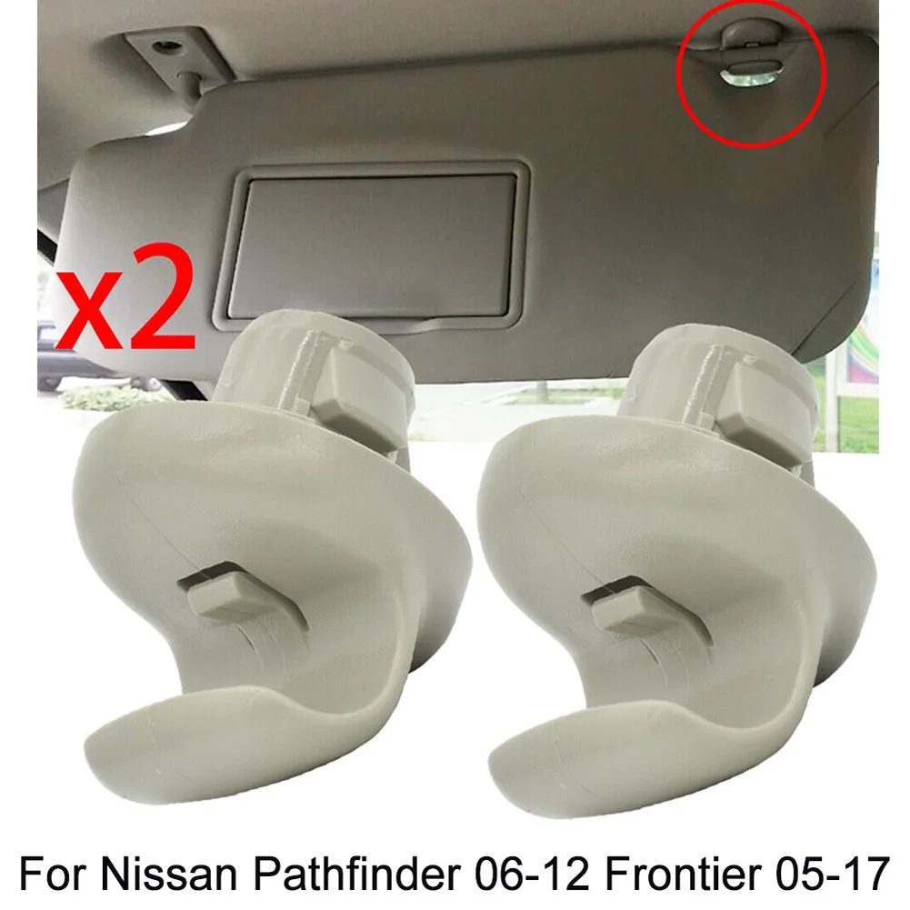 Зажим для крепления солнцезащитного козырька Nissan Pathfinder 06-12 Frontier 05-17 | Автомобили и