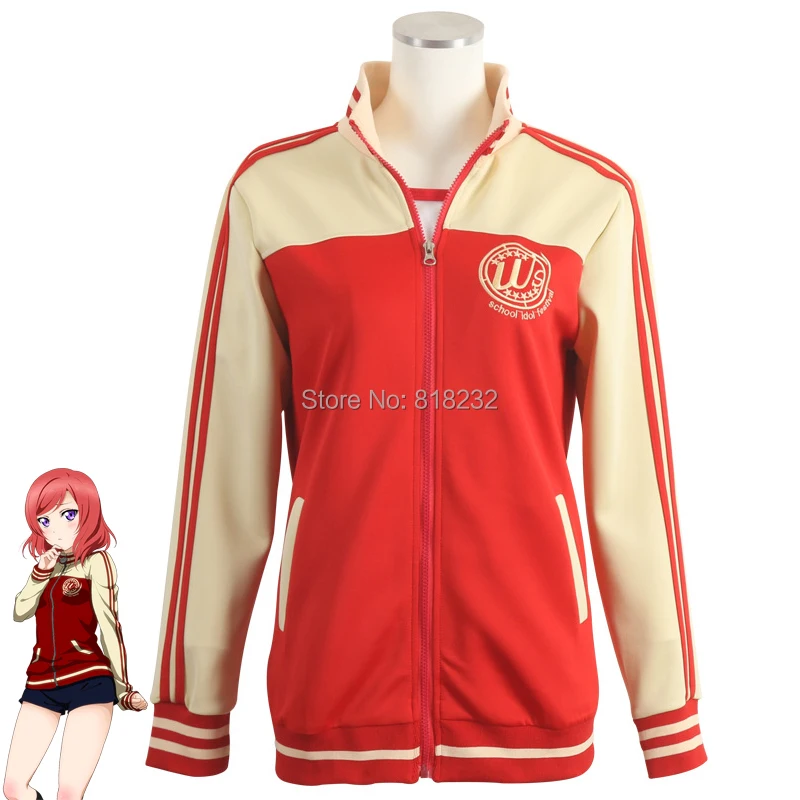 LoveLive! Love Live Nishikino Толстовка Маки спортивная куртка костюм униформа костюмы для