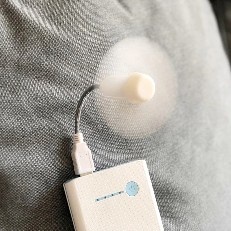 

Usb Small Fan Mini Portable Student Charging Treasure Dedicated Small Electric Fan Snake Laptop Fan Summer Home Essentials