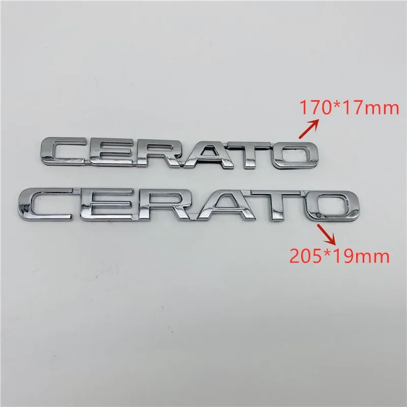 

2 Sizes For Kia SPECTRA CERATO Emblem Rear Trunk Lid Logo Letters Auto Decals