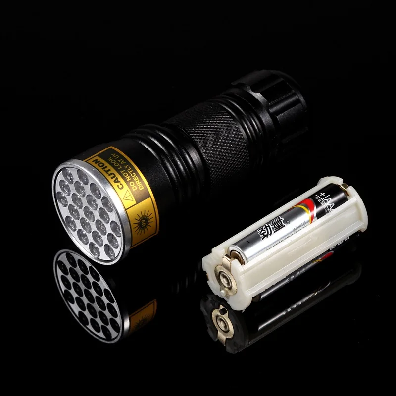 ALONEFIRE 21 светодиодная вспышка светильник 395nm ультрафиолетовый кошки собаки