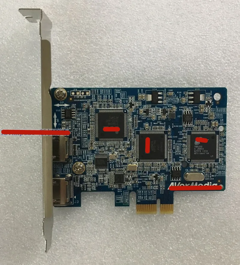Круглый стальной AVerMedia DarkCrystal HD Capture SDK C727 Ver.C capture card | Электроника