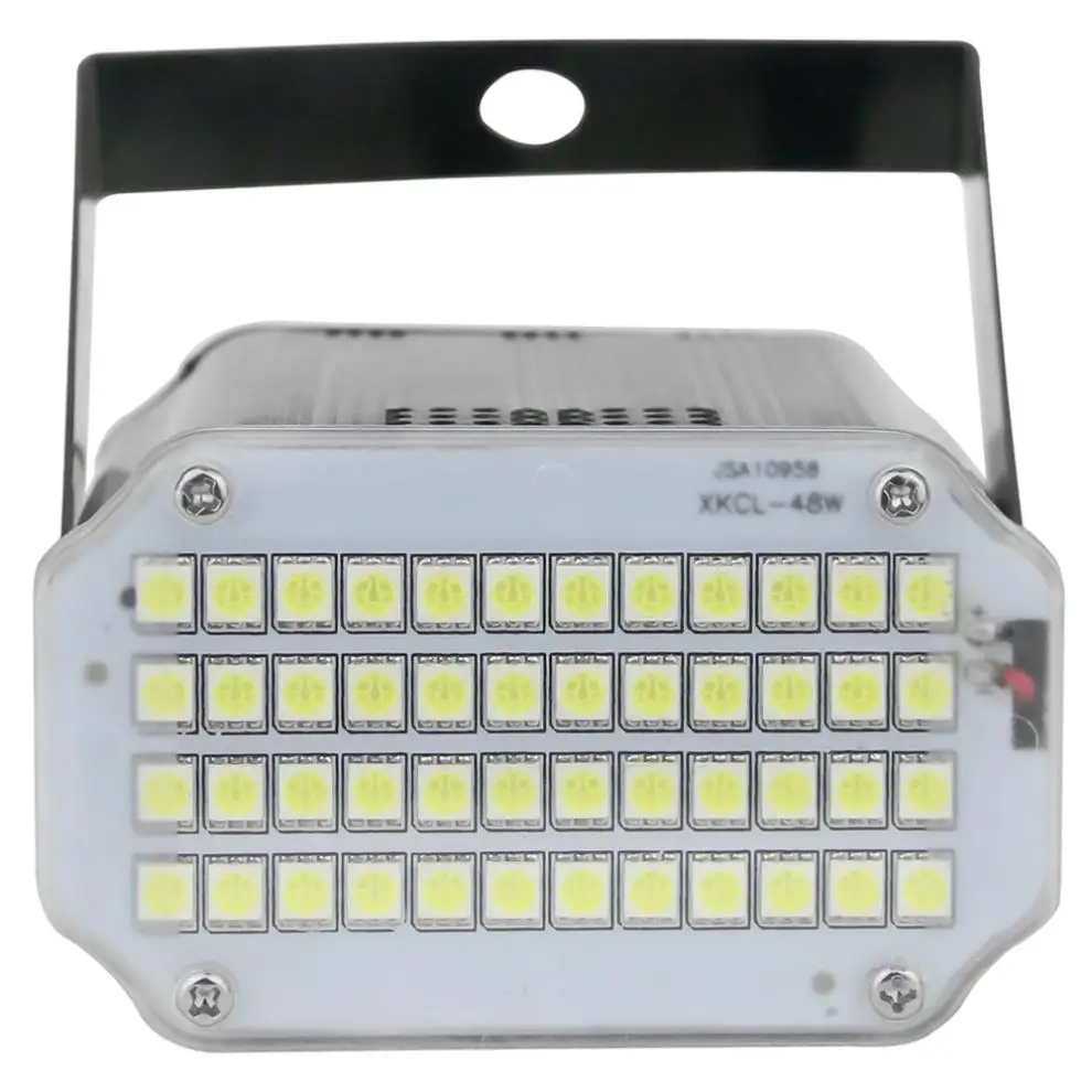 48 Светодиодный 12 Вт сценический светильник мигающий белый дистанционный