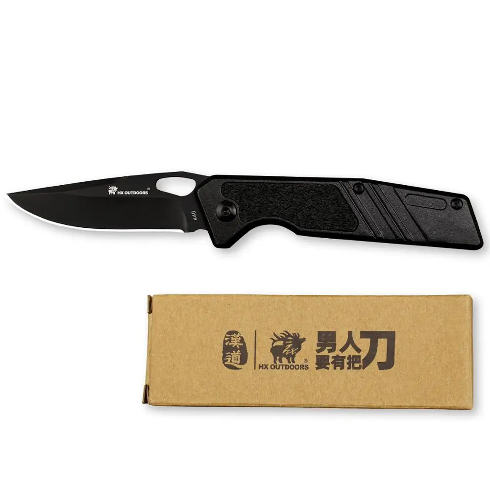 Hx складной нож на открытом воздухе нейлоновая ручка из углеродного волокна
