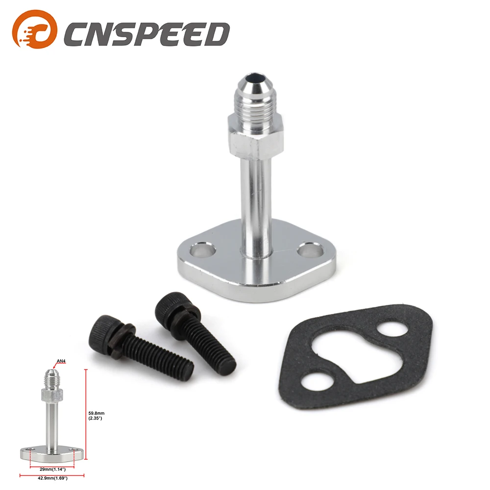 4AN/один порт турбо воды фланец адаптер Комплект подходит для TOYOTA CT20
