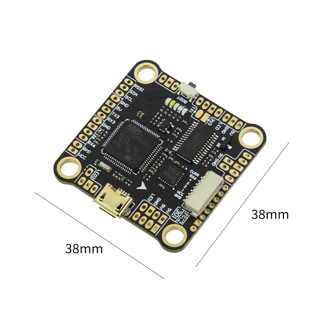 Контроллер полета Diatone Mamba F405 Betaflight STM32 MPU6000 OSD встроенный 5 В/2 А BEC 3-6S для