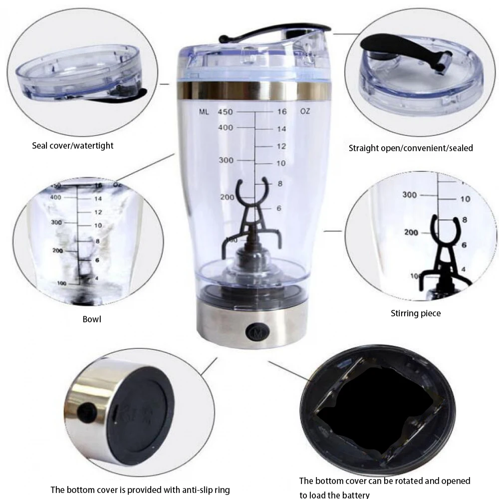 Ленивая электрическая пластиковая кружка из нержавеющей стали креативная чашка