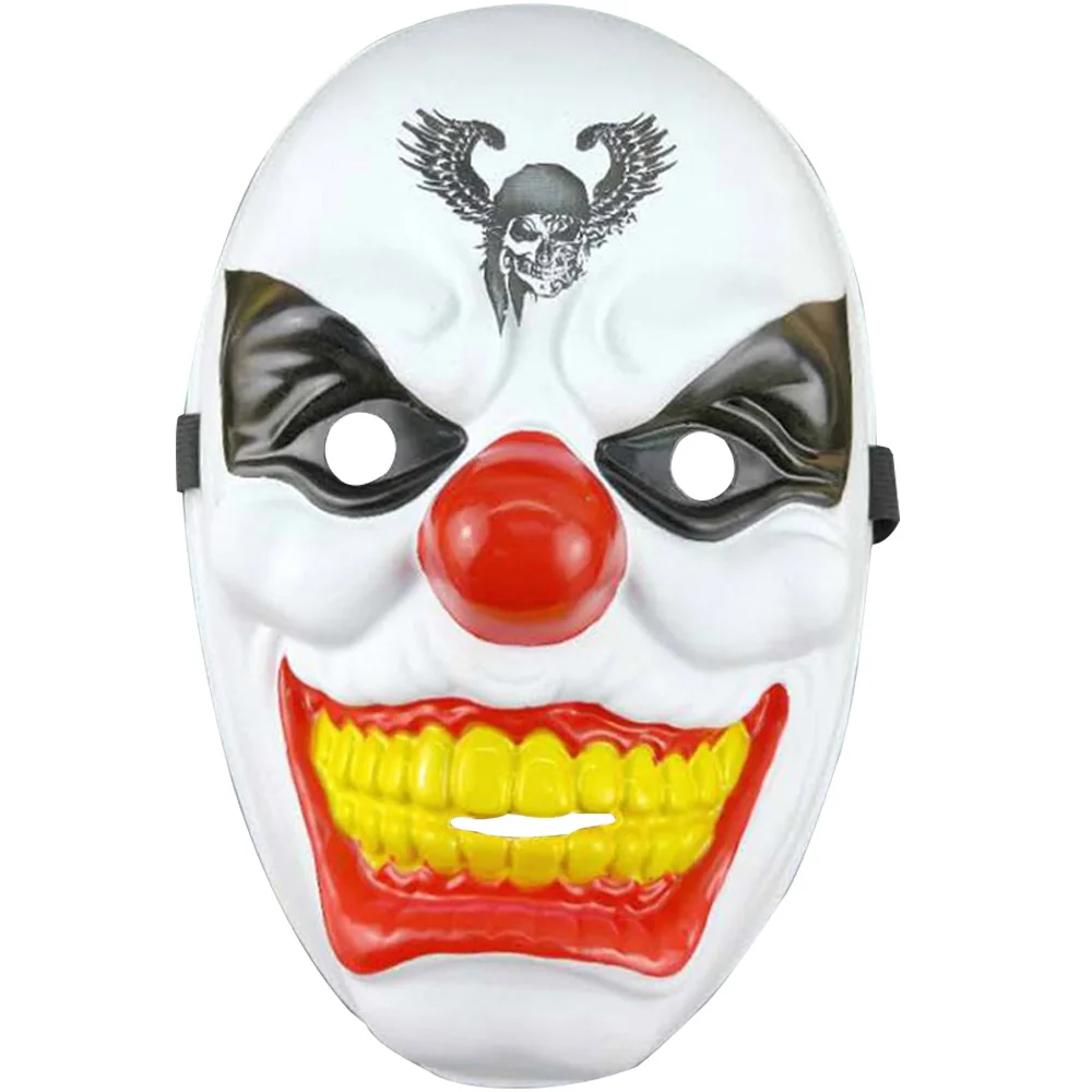 

New Demon Clown Mask Halloween Christmas Cospaly Masquerade The Mask Masque Spoof Funny Makeup Performance Ball Adult Party Mask