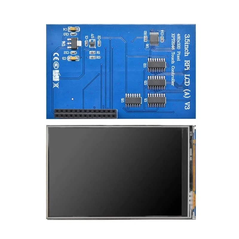 H7JA 3 5 дюймовый Raspberry Pi SPI 16 Bit 5V RPI LCD (A) V3 сенсорный экран 240X320 TFT ЖК-дисплей интерфейс