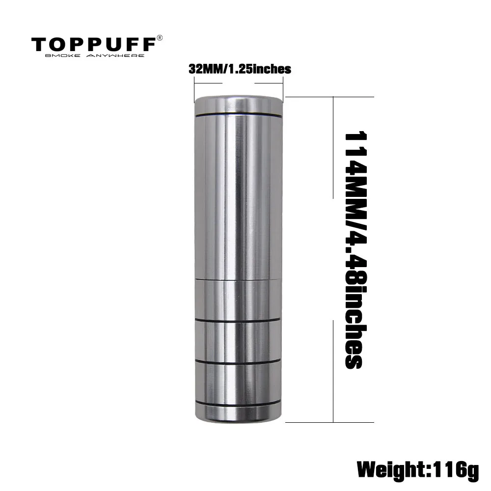 HORNET многофункциональная алюминиевая Точильщик для табачных трав + контейнер