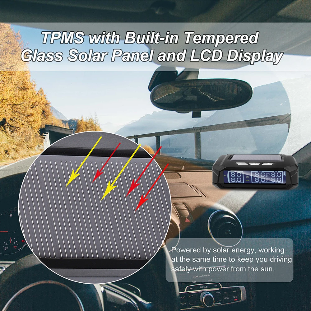 Беспроводная система контроля давления в шинах для грузовиков и автобусов 6