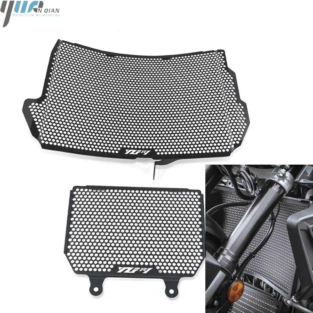 Защита радиатора решетка защита масляного для Yamaha YZF R1 R1M 2015 2019 2018 2020 + YZFR1