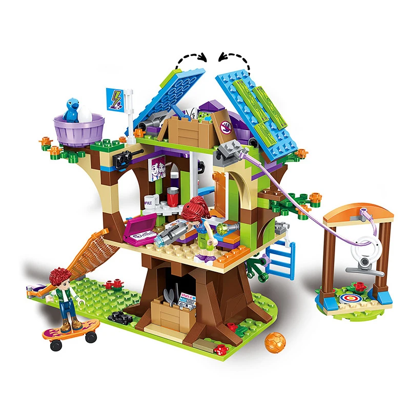 Heartlake city Girl вилла Миа домик дружбы дерево дом модель набор совместимых leginess Friends