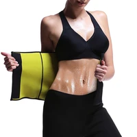 women waist trainer abdomen belt durable slimming body shaper sports gym girdle neoprene rubber waistband sportswear accessories
