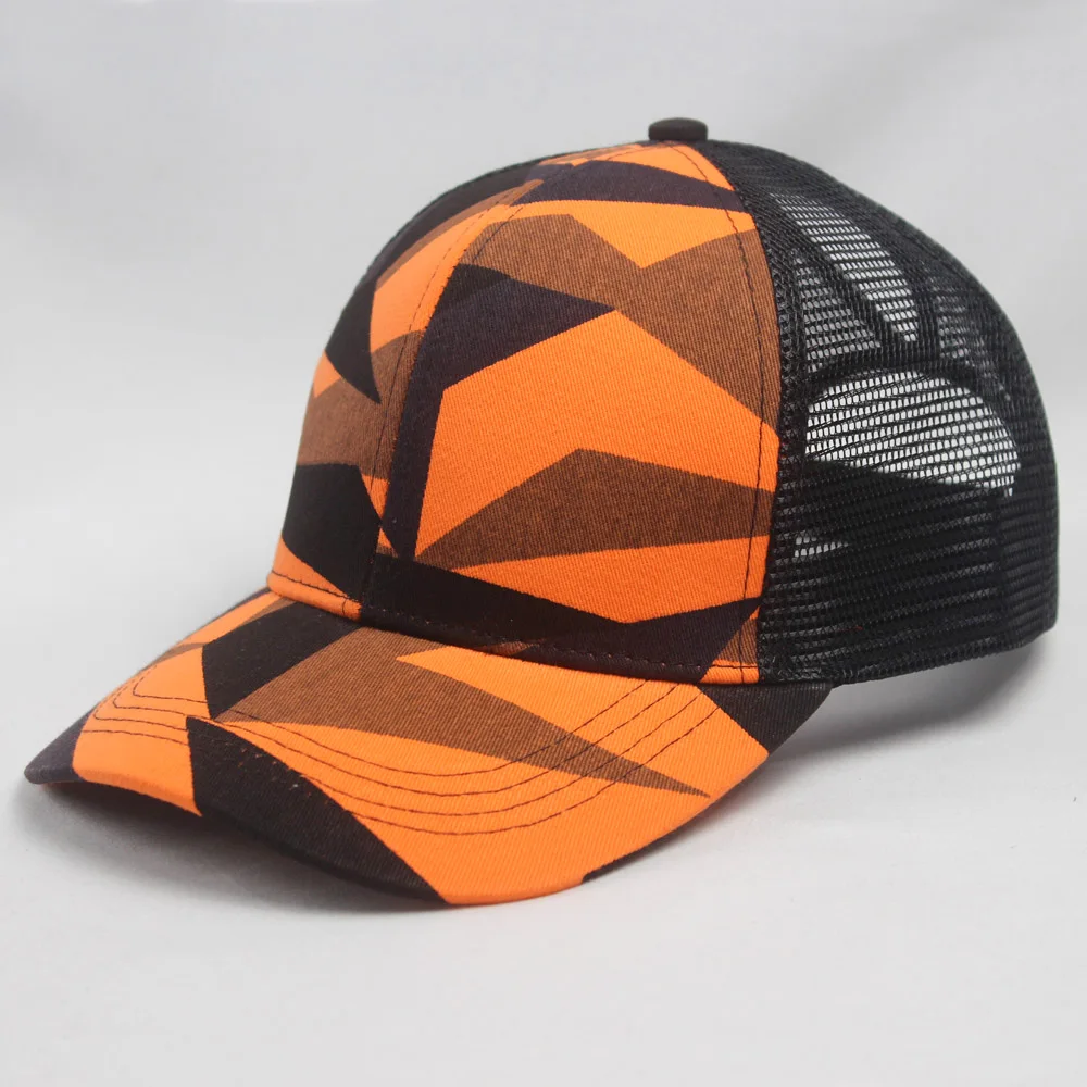 Большая голова 60 см Мужская Геометрическая бейсболка с принтом высоким конским