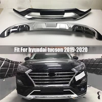 for hyundai tucson 2019 2020 front and rear bumper accessories protector body kits anti impact plate high quality brand abs