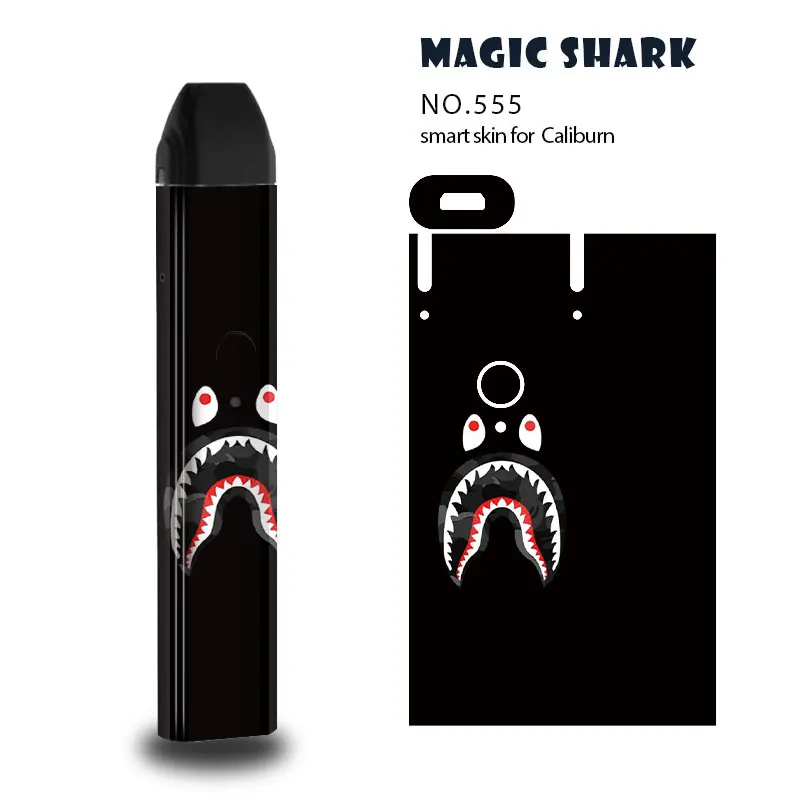 Чехол Magic Shark Skull Deadpool Venum Spider Man чехол Железный человек пленка для кожи Uwell Caliburn