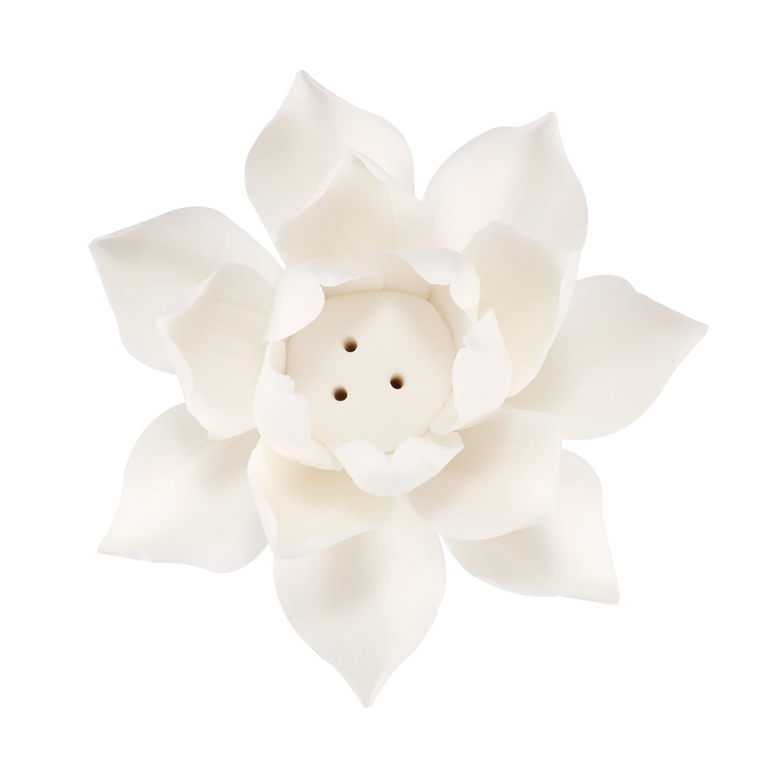 Керамика белый горелка для благовоний в виде лотоса домашний декор подставка