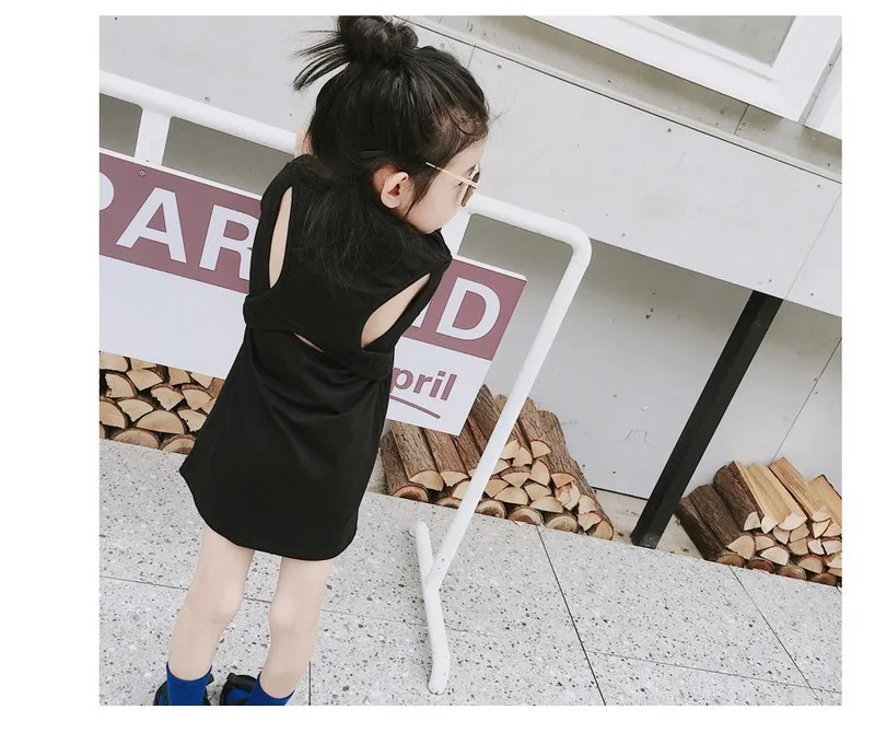 

2020 autumn parent-child new Korean version of all-match halter long sweater female women's clothing
