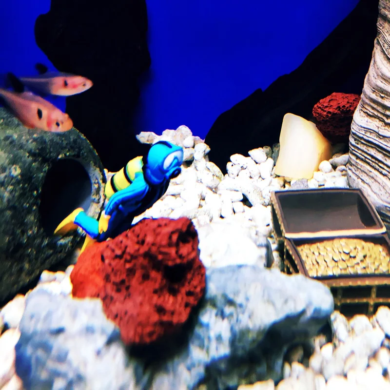 Декор для аквариума дайвера/кукольный домик/миниатюрный/милый/Сказочный Садовый