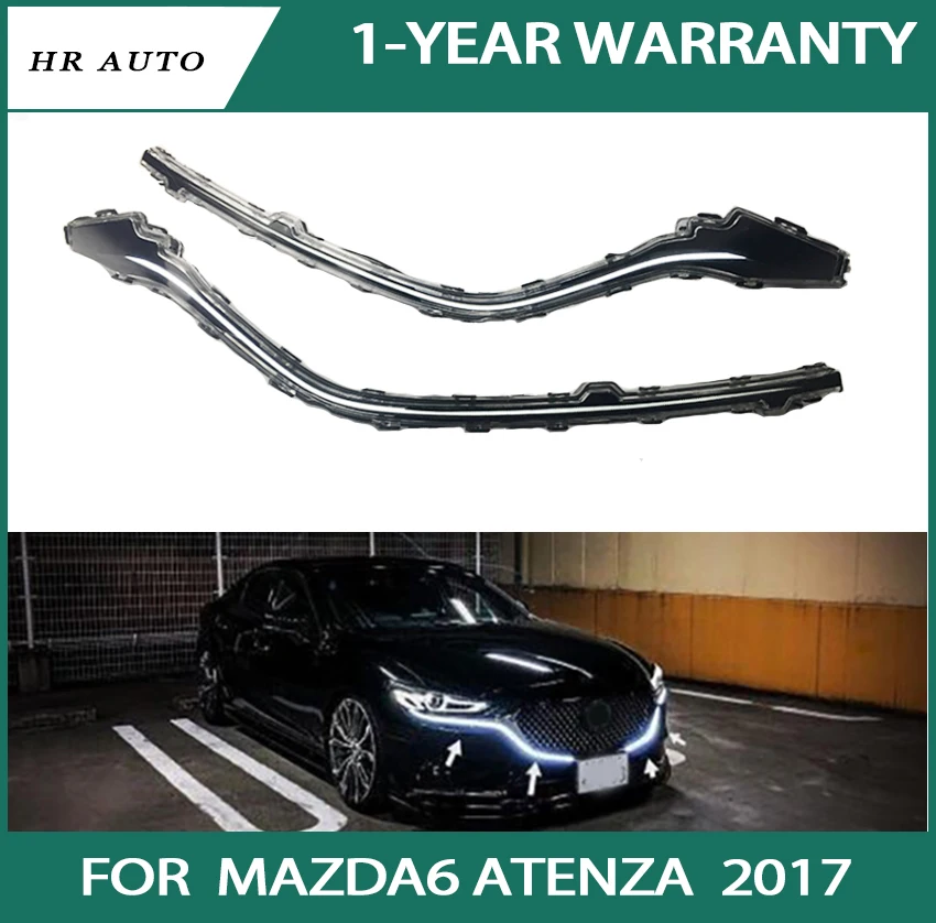 

FOR New Mazda 6 grille led daytime light fit for MAZDA 6 Mazda6 ATENZA 2017 Car GRILLE light LED Contour light DRL