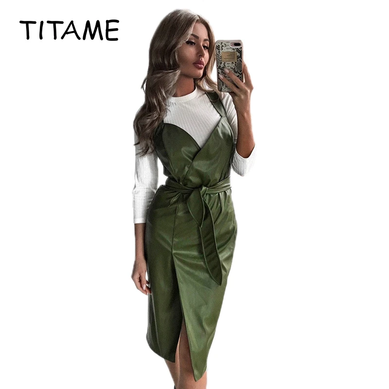 TITAME для женщин с поясом из искусственной кожи Мужские модельные туфли