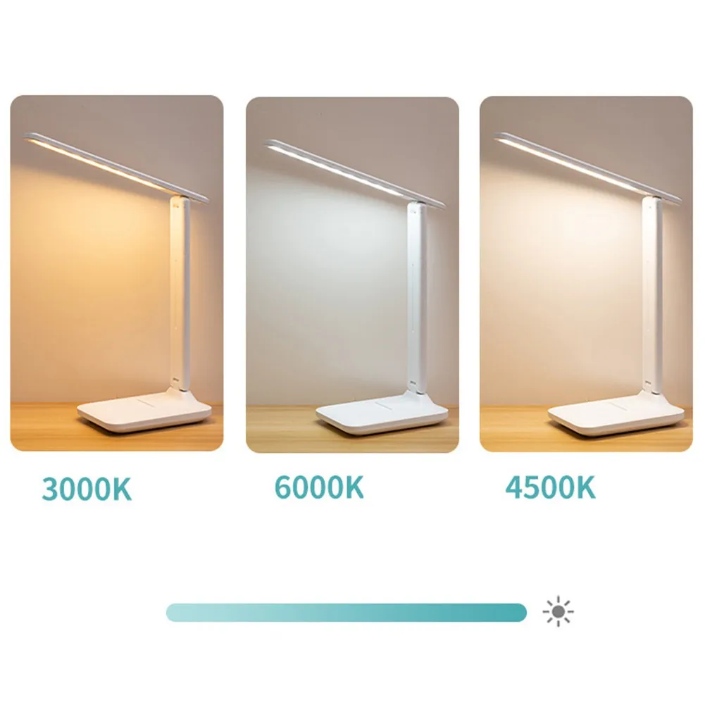 

Adjustable LED Desk Bedside Reading Lamp Table Study Light Touch Control