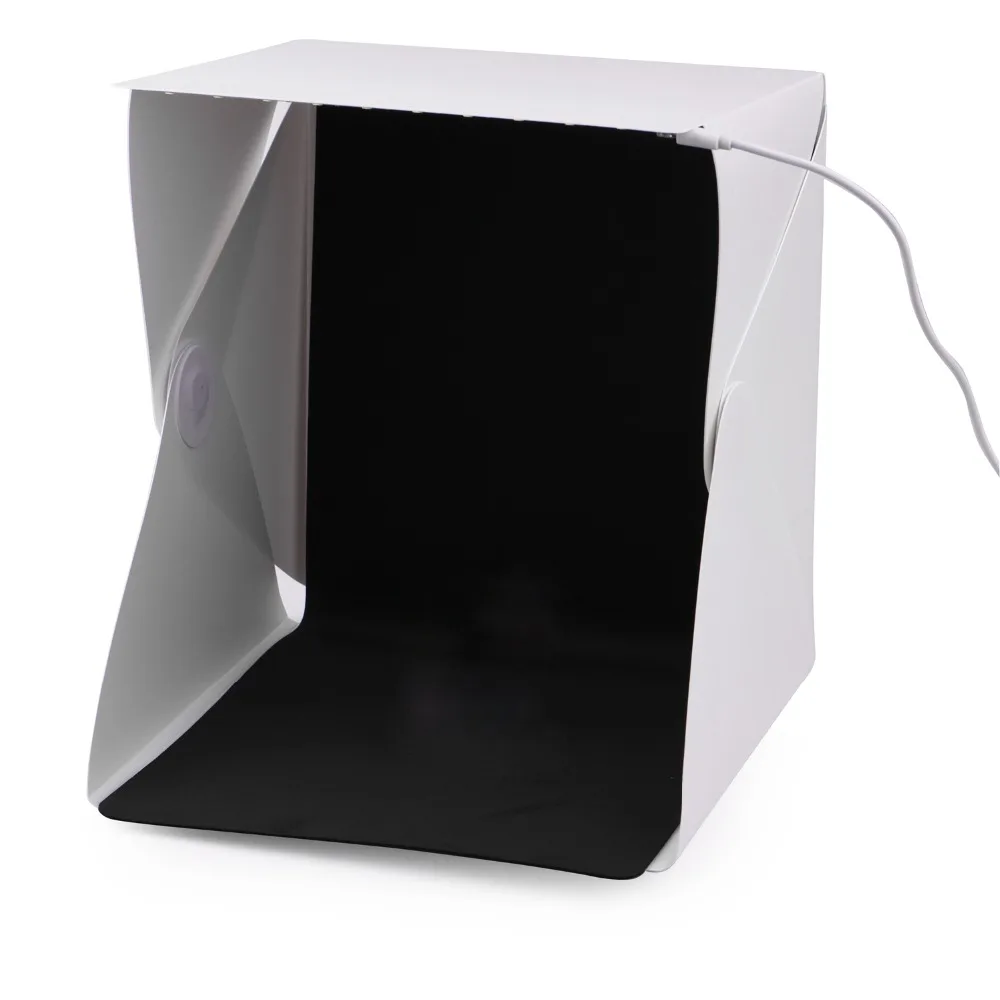 Мини-складная светлая коробка для комнаты светодиодная Яркая Мягкая столешница