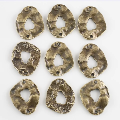 Шармы YUANZHIRUN овальные из цинкового сплава