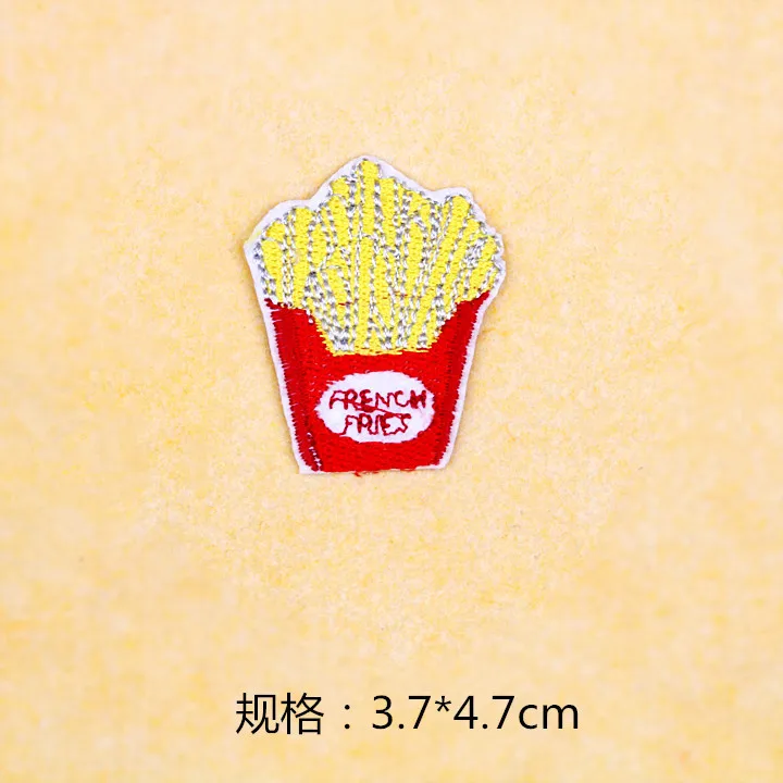 GUGUTREE вышивка продукты патч Любовь Сердце значки аппликации патчи для одежды ZK-147 |