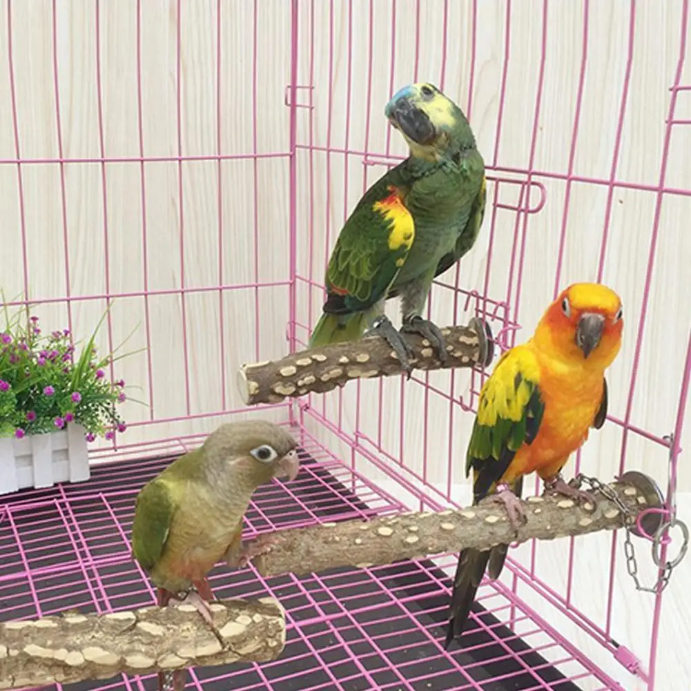 

Нескользящие безопасные качели для птиц, деревянная игрушка, клетка для попугаев, окуня, подставки, качающиеся принадлежности для кокатиле...