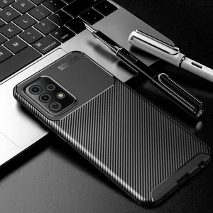 for samsung galaxy a 60 52 51 42 41 40 32 31 case carbon fiber back cover beetle series soft phone shell for a 30 50 s free global shipping
