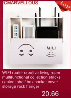 Экранирование приема креативный беспроводной Европейский wifi многофункциональный ящик вешалка стеки гнездо крышка шкаф полка для хранения