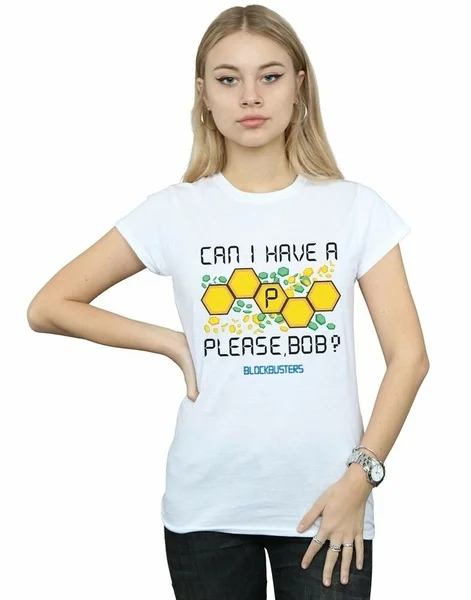 

Blockbusters Women's Can I Have A P Please Bob T-ShirtMen or Women