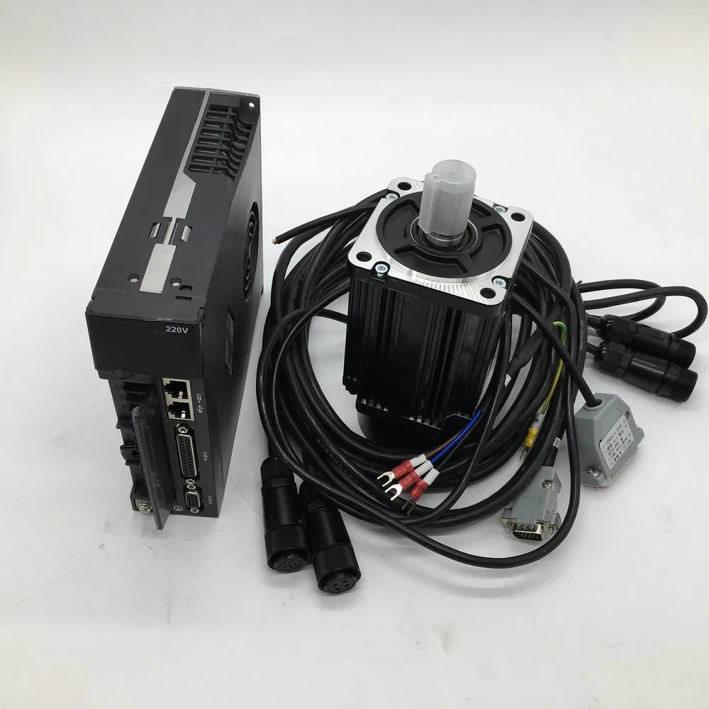 Набор приводов серводвигателя переменного тока 400 Вт 220 кВт NEMA24 60 мм в об/мин Modbus