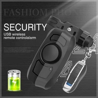 hot sales usb charging wireless remote alarm vibration motorcycle bike security anti theft