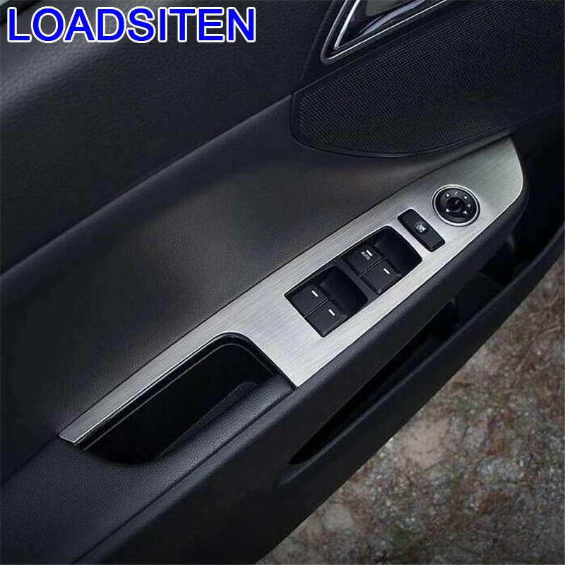 Автомобильные хромированные дверные ручки для окон аксессуары интерьера яркие