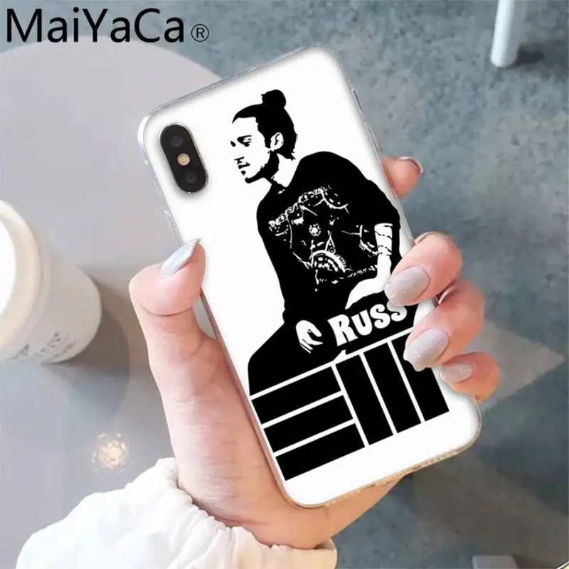 

MaiYaCa Russ Diemon Phone Case shell for iPhone 5S 8 7 6 6S Plus X XS MAX 5 SE XR 12 11 pro promax fundas