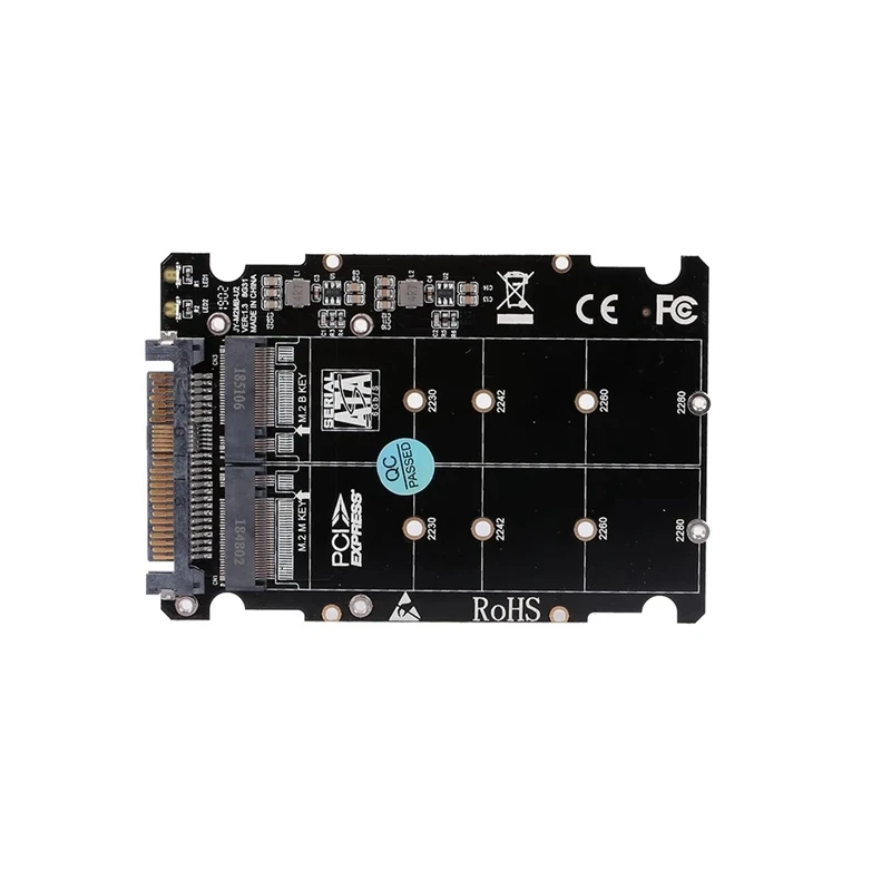 M.2 NGFF SSD (Key M) ключ B к U.2 SFF 8639 адаптер конвертер SATA интерфейс не поддерживается| |