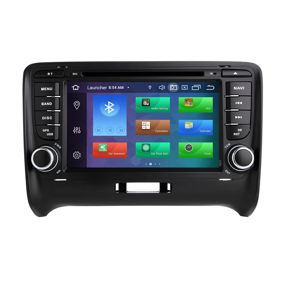 Ips DSP 4GB 64G 2 Din Android 9,0 автомобильный Радио мультимедийный плеер для AUDI TT MK2 8J 2006- gps Навигация DVD головное устройство стерео