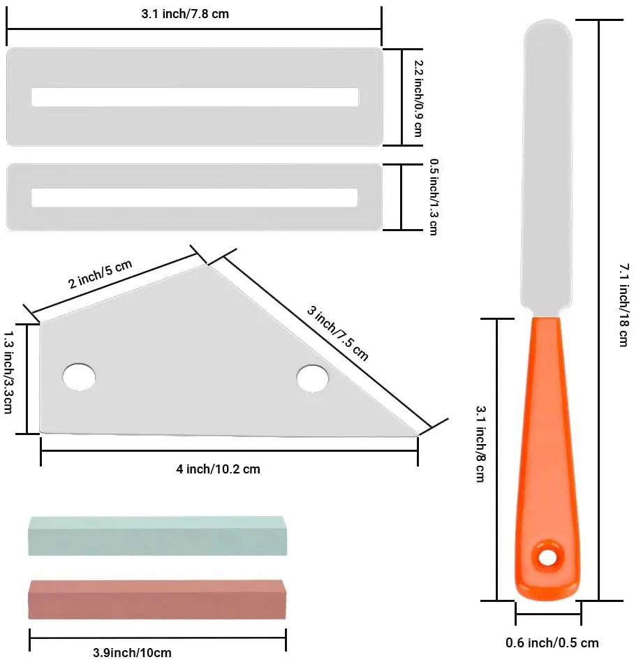 Аксессуары для гитары набор из 6 штук инструмент Luthier технического обслуживания