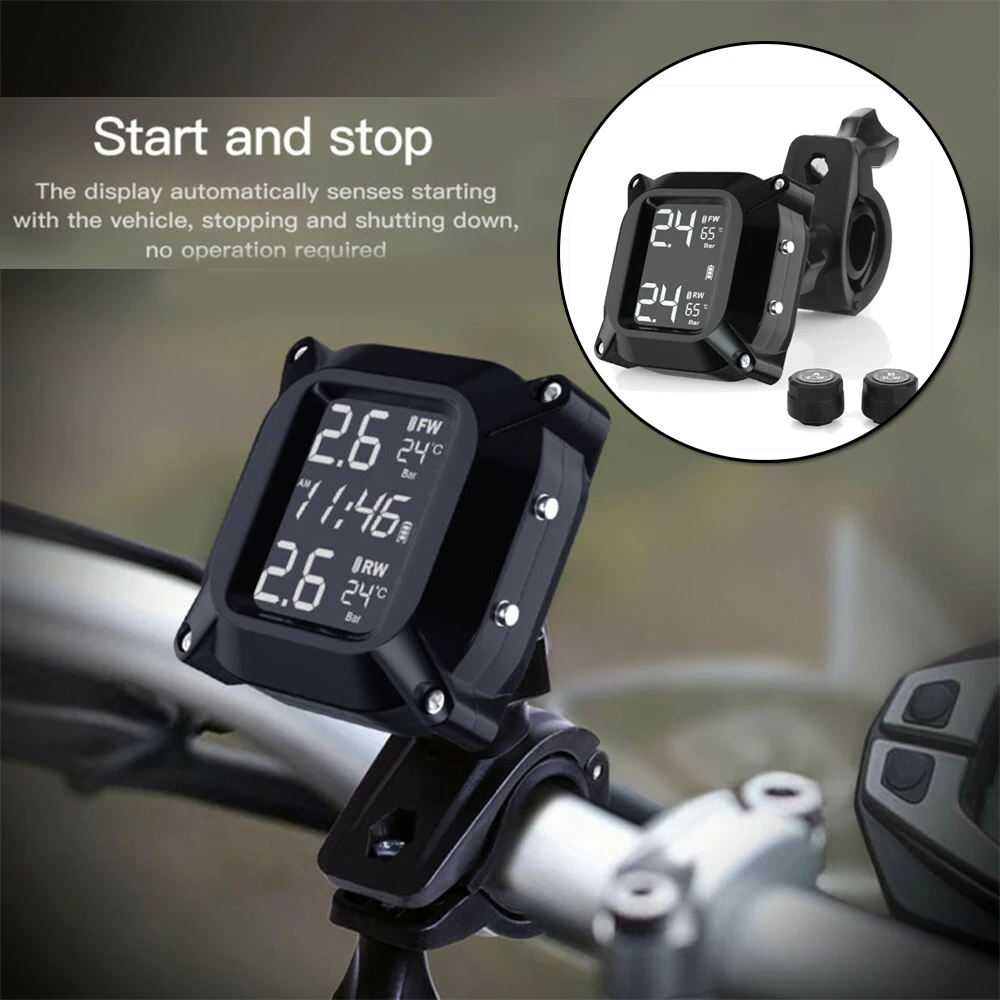 

TPMS Tire Pressure Beautiful LCD Digital Display Accessory Replacement
